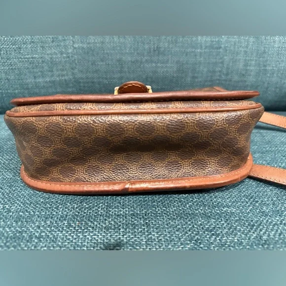 Celine Brown Patterned Crossbody Bag - Picture 12 of 15